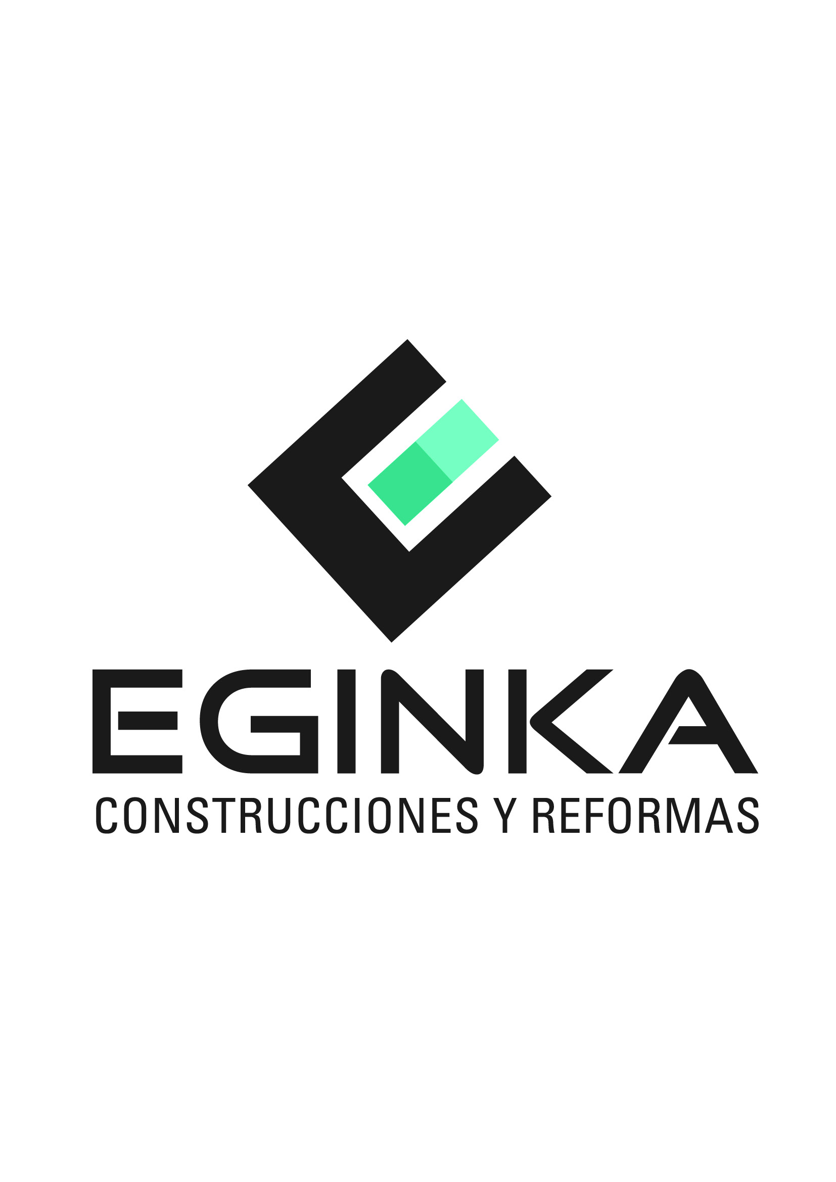 logo de la empresa eginka construcciones y reformas